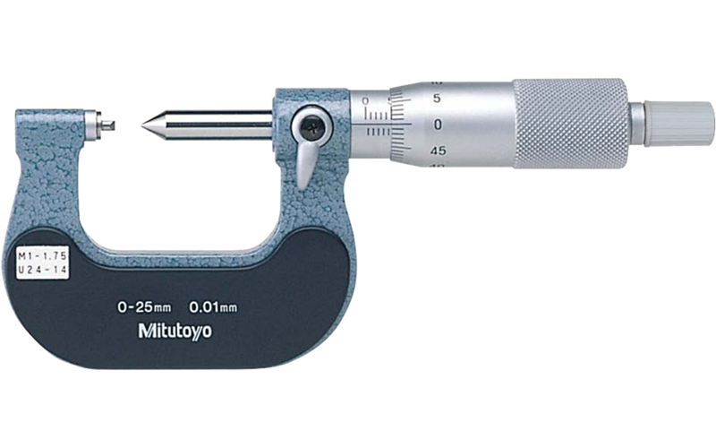 Mitutoyo125-101刻畫式固定螺紋外徑測微器